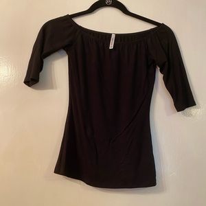 Lulus Basic off the shoulder top